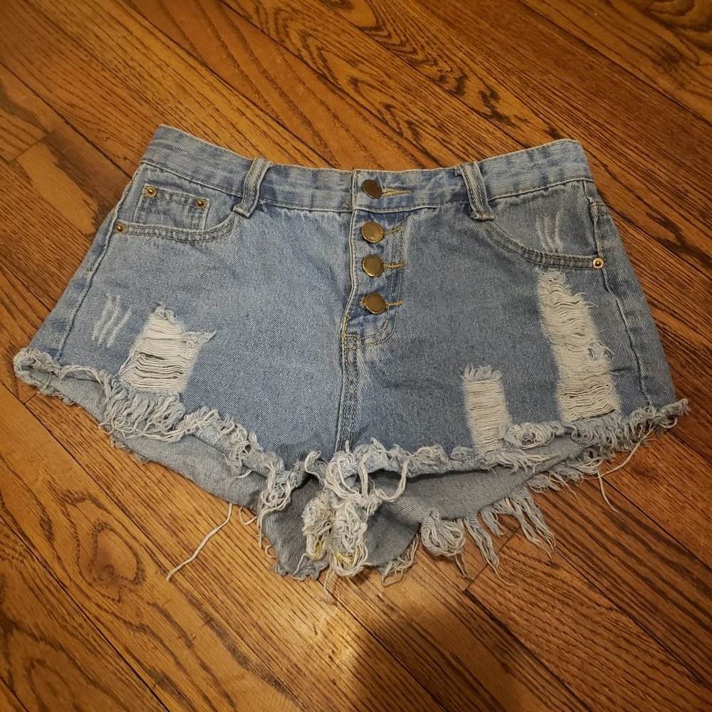 Palmer Heritage Distressed Shorts